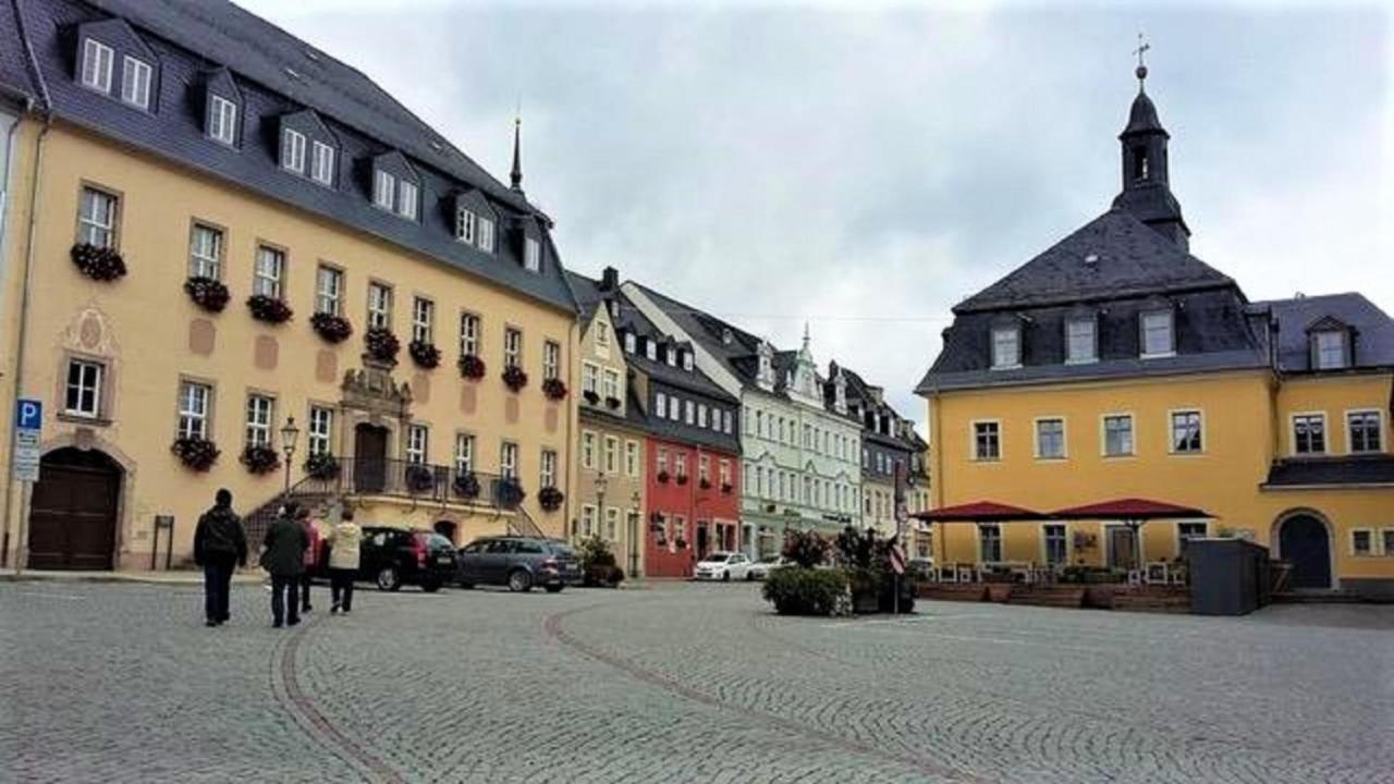 Pension Zur Altdeutschen Zschopau Exterior foto